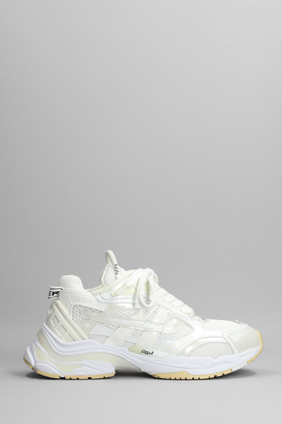 Shop Ash Race Sneakers In White Synthetic Fibers