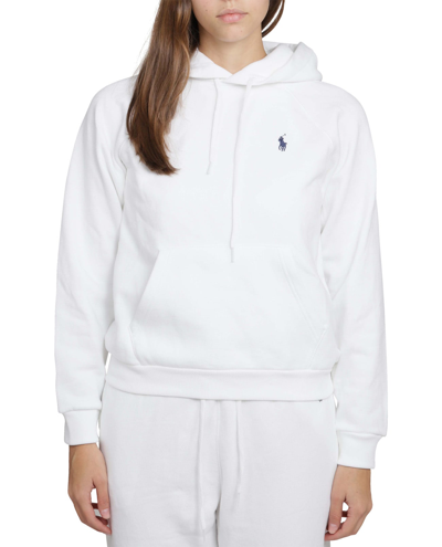Shop Polo Ralph Lauren White Sweatshirt