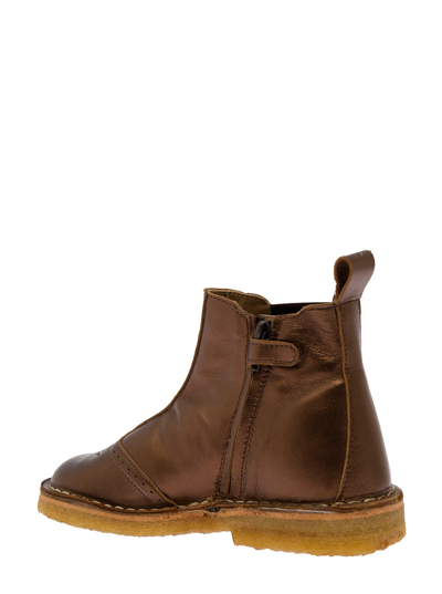 Shop Emile Et Ida Leather Brown Boots