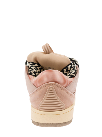 Shop Lanvin Curb Sneaker In Pink
