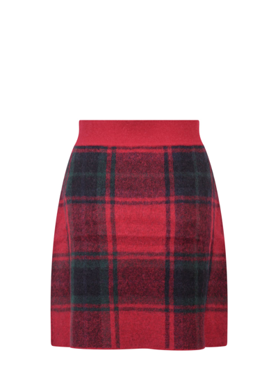 Shop Polo Ralph Lauren Skirt In Red