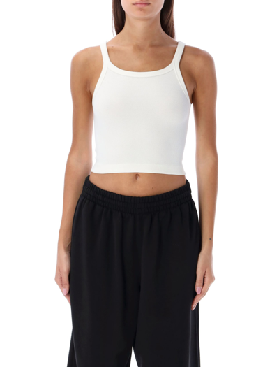 Shop Wardrobe.nyc Ribbed Tank Top In White
