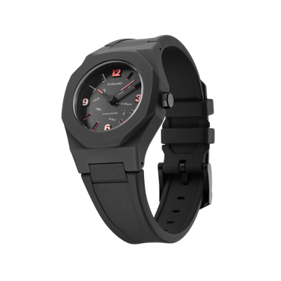 Shop D1 Milano Watch Nanochrome 32mm In Black/pink