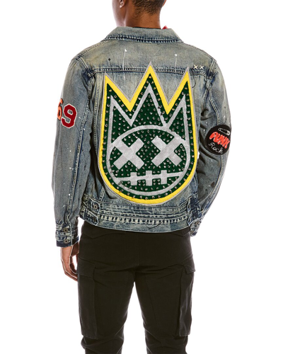 Shop Cult Of Individuality Type Iv Denim Jacket In Multi