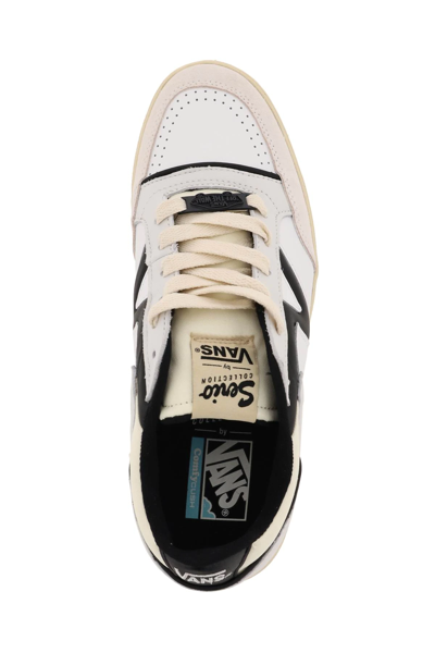 Shop Vans Serio Collection Lowland Sneakers In White,black