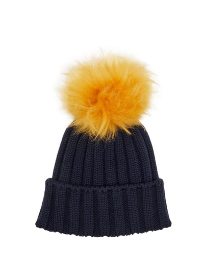 Shop Woolrich Women's Blue Other Materials Hat