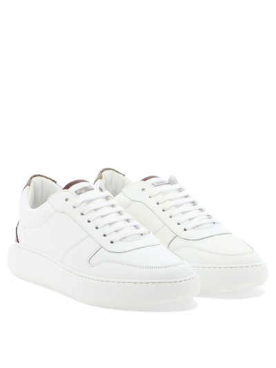 Shop Herno Men's White Other Materials Sneakers