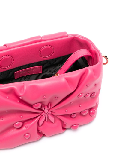 Shop Patrizia Pepe Fly Pillow Clutch In Rosa