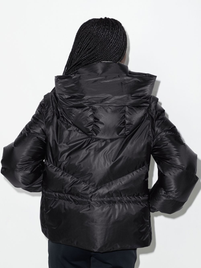 Shop Goldbergh Josie Padded Puffer Jacket In Black