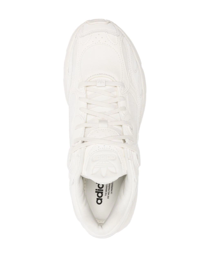 Adidas Originals Astir Panelled Lace-up Sneakers In White | ModeSens