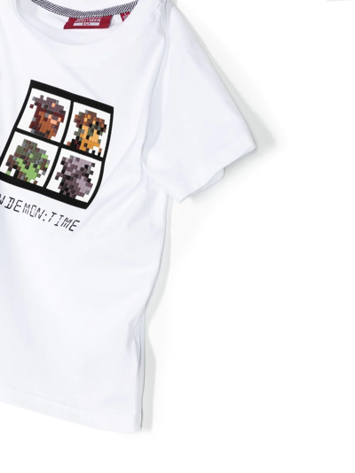 Mostly Heard Rarely Seen 8-bit Mini On Demon Time T-shirt In Weiss