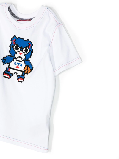 Mostly Heard Rarely Seen 8-bit Mini Philadelphia T-shirt In Weiss