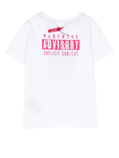 Mostly Heard Rarely Seen 8-bit Graphic-print Short-sleeve T-shirt In Weiss