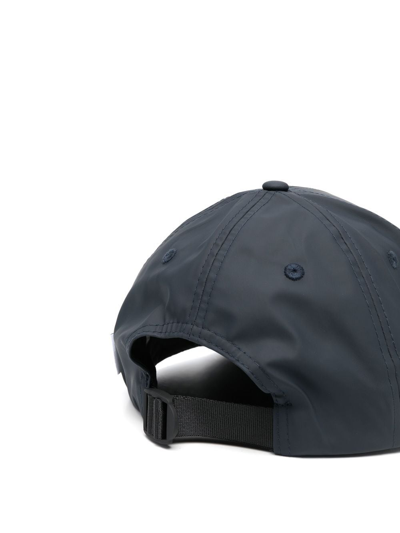 Rains Waterproof Curve-peak Cap In Blau
