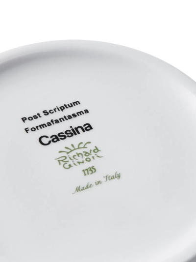 Cassina Post Scriptum Porcelain Container In White