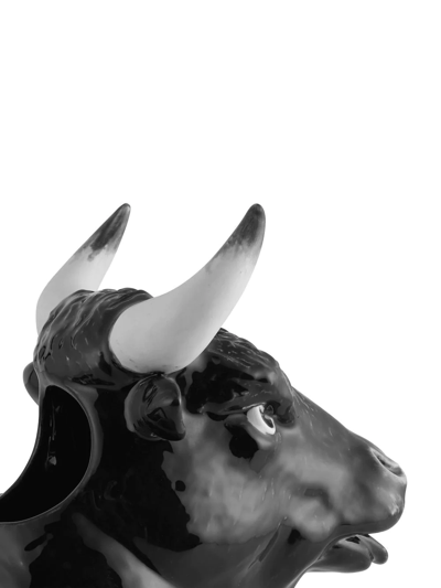 Shop Bordallo Pinheiro 'jarros' Bull Pitcher In Black