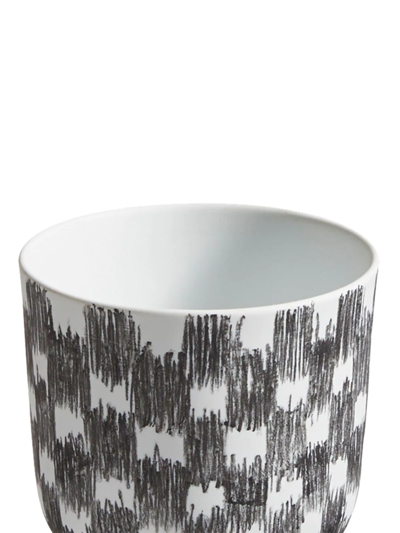 Shop Cassina Post Scriptum Porcelain Vase In Black