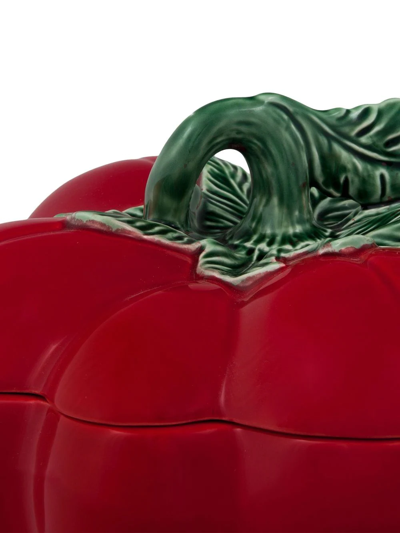Bordallo Pinheiro Tomate Soup Tureen In Red