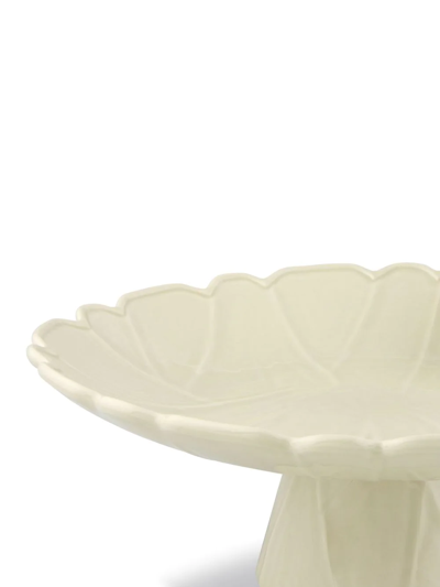 Shop Bordallo Pinheiro 'cloudy Butterflies' Cake-stand In White