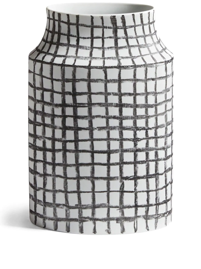 Cassina Post Scriptum Porcelain Vase In Black