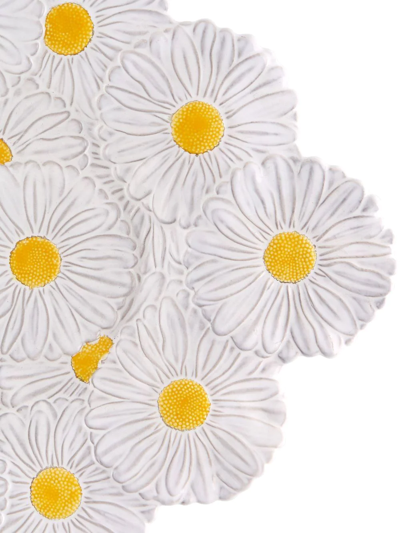 Bordallo Pinheiro 'maria Flor' Centerpiece In White