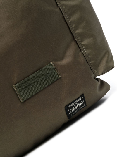 Porter-yoshida & Co Logo-patch Tote Bag In Grün