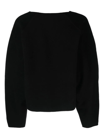 Axel Arigato Logo-embroidered Jumper In Schwarz