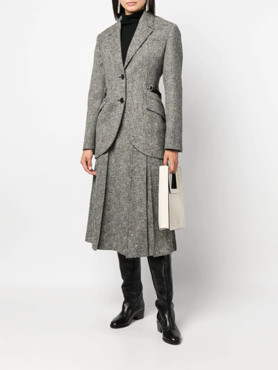 Durazzi Milano Single-breasted Blazer In Grau