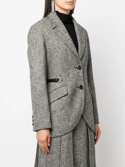 Durazzi Milano Single-breasted Blazer In Grau