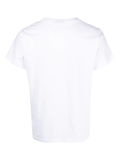 Shop Botter Skull-print Short-sleeve T-shirt In Weiss