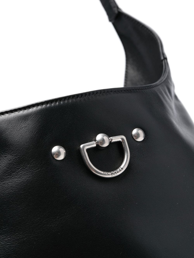 DURAZZI MILANO D-RING LEATHER TOTE BAG 