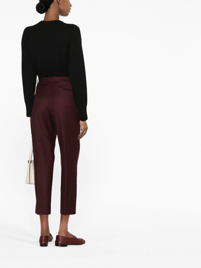 Vince Cashmere-blend Long-sleeved Jumper In Schwarz