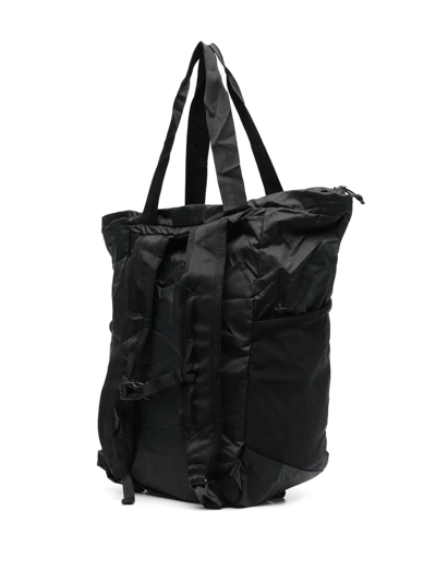 Shop Patagonia Top Handle Backpack In Schwarz