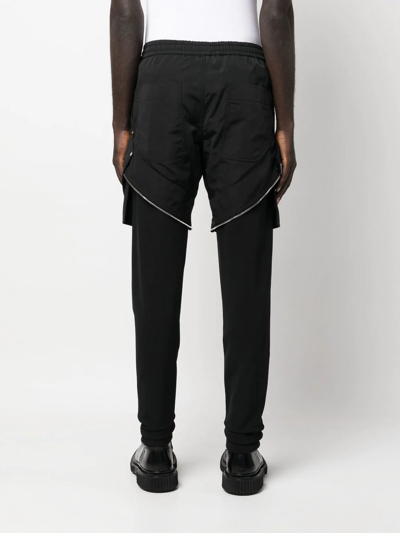 Shop Alyx Zip-detail Layered Trousers In Black
