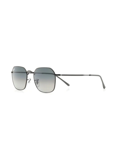 Ray Ban Hexagon-frame Sunglasses In Schwarz