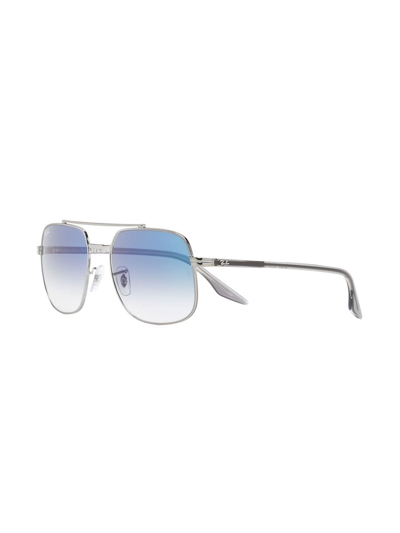 Ray Ban Oversized Sunglasses In Silber