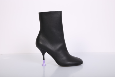 Shop 3juin Black Lidia Ankle Boots