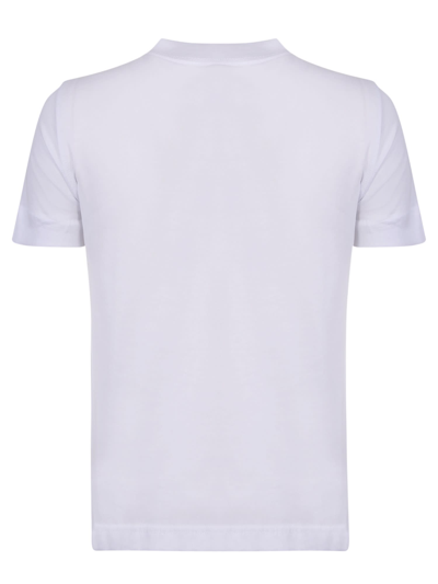 Shop Versace Jeans Couture Printed T-shirt In White