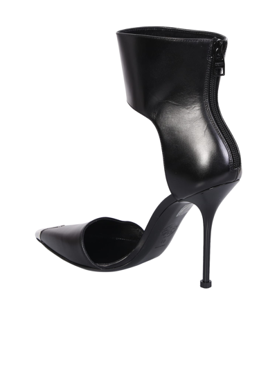 Shop Alexander Mcqueen Harness Punk Heels In Black