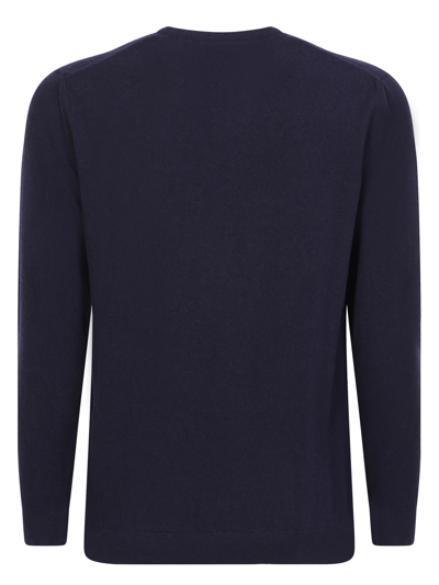 Barbour Tisbury Crewneck Knitted Jumper In Blue
