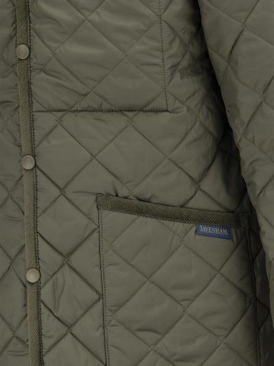 Shop Lavenham Raydon - Quilted Jacket 100g In Olive