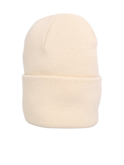 Shop Carhartt Cream Beanie Hat In White