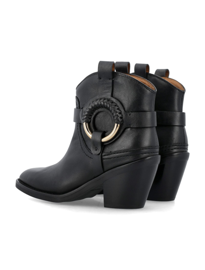 Shop See By Chloé Hana Ankle Boot In Black