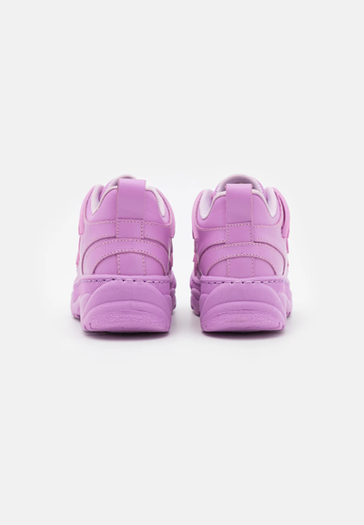 Shop Chiara Ferragni Sneakers With Logo In Violet