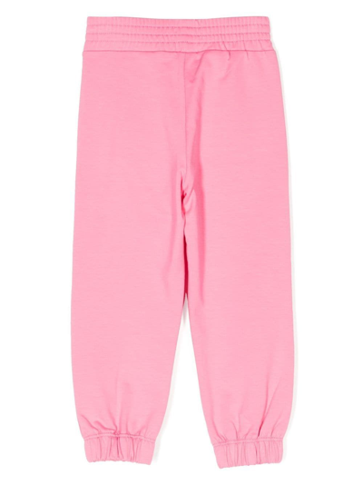 Shop Aigner Embroidered-logo Track Pants In Pink