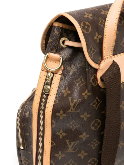 Pre-owned Louis Vuitton 2013  Monogram Sac A Dos Bosphore Backpack In Brown