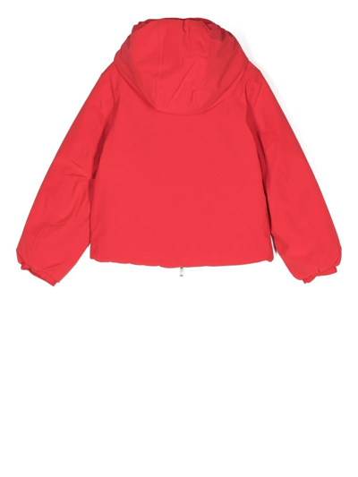 Shop K-way Reversible Padded Jacket In Red
