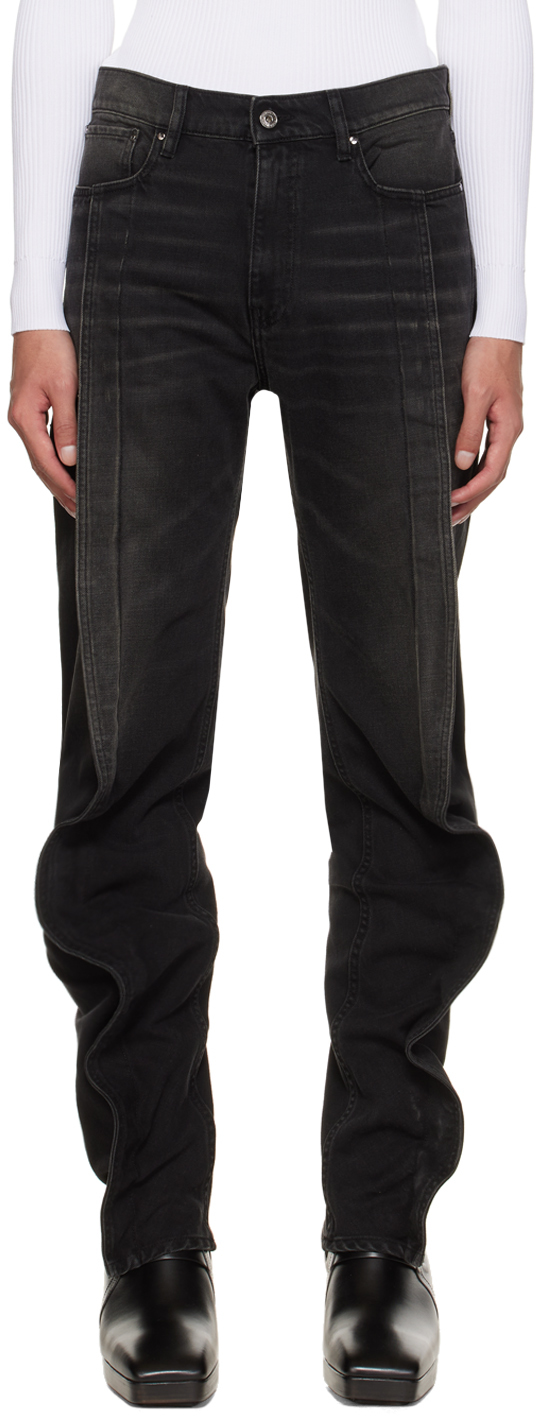Y/Project Black Banana Jeans