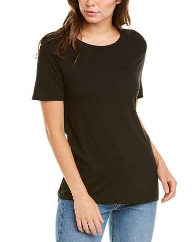 Shop Michael Stars Brittany T-shirt In Black