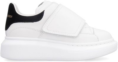 Shop Alexander Mcqueen Runner Sneakers In White